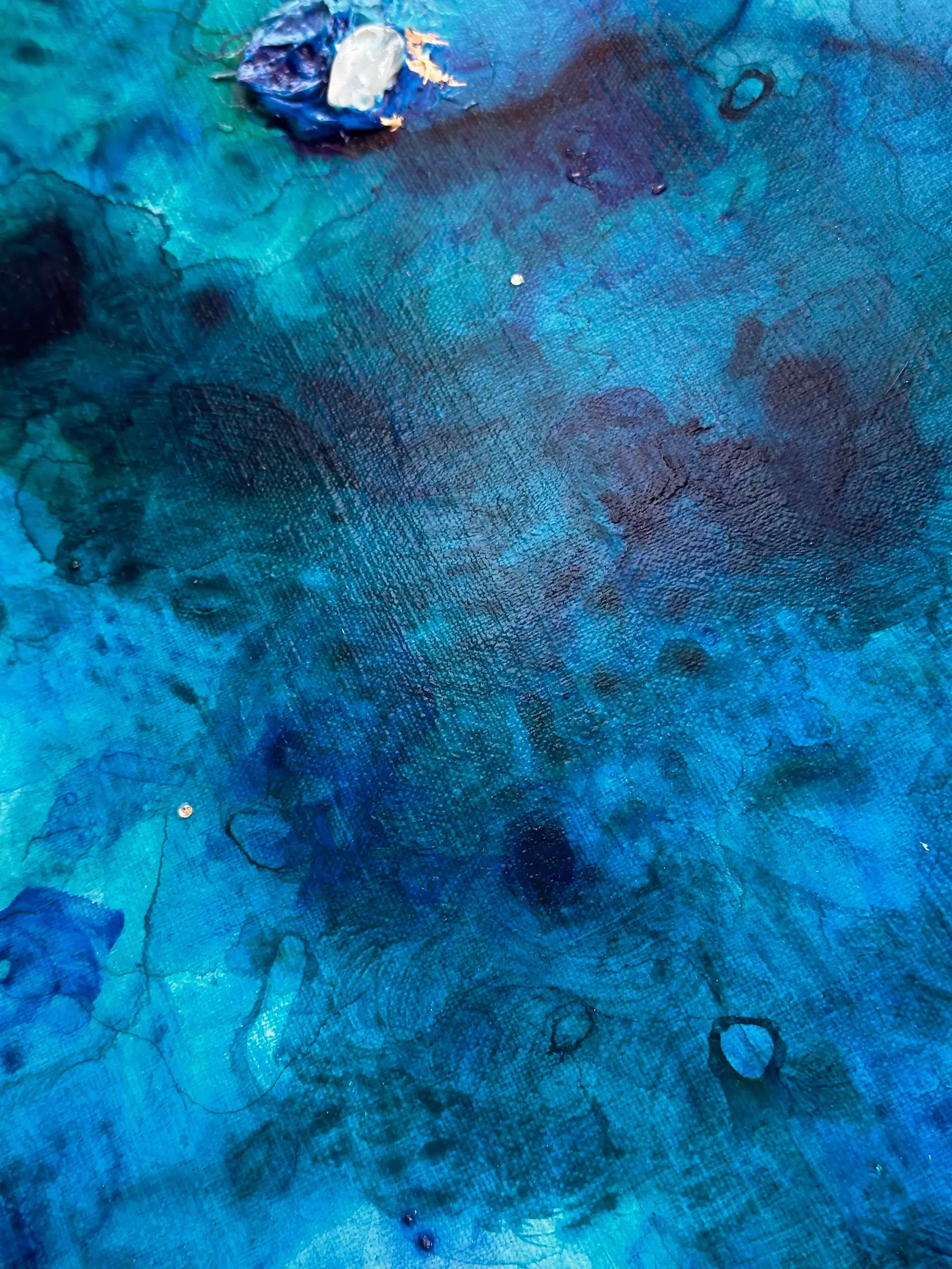 水の星が落ちた空から by 藤 理沙子 | 現代アートの販売・通販