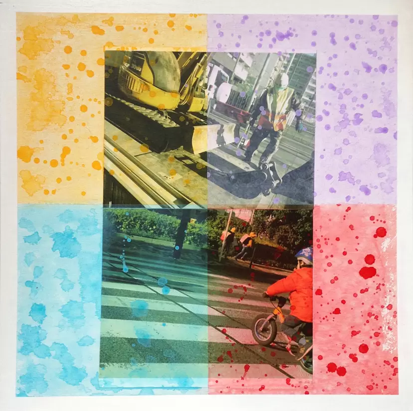 4 squares by Jean-Philippe Pons
