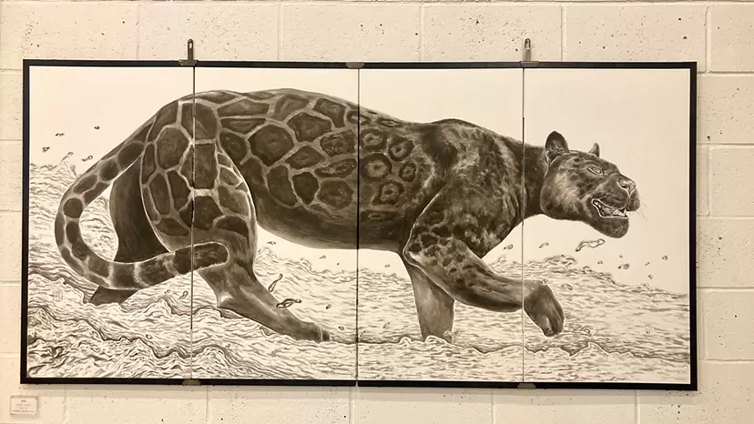 額付き版画　「幸福」 楽天市場】「飛翔」安川眞慈 ジグレー版画[額入り絵画通販]縁起