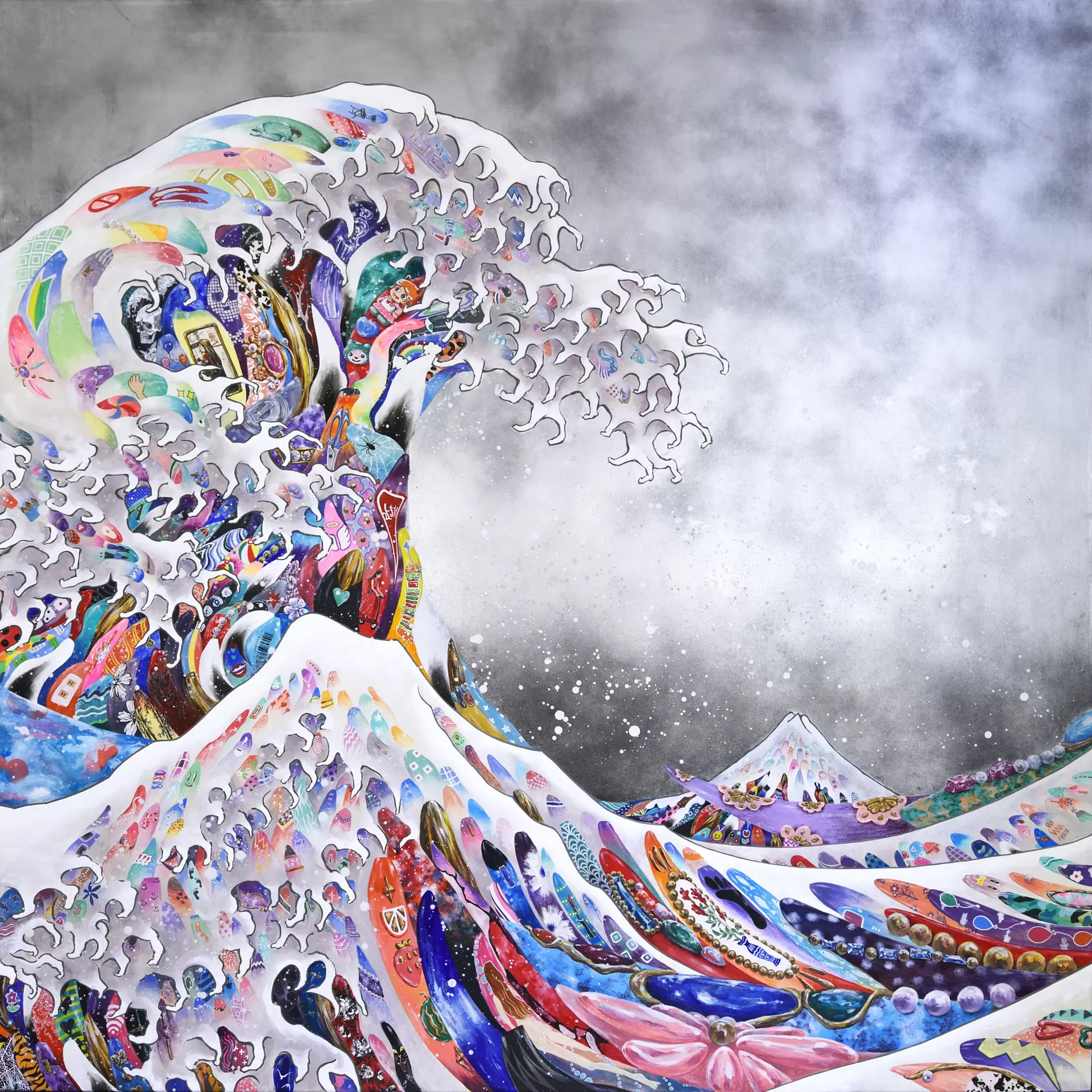 鱗 No.28 by 甲斐千香子 | 現代アートの販売・通販 | ArtSticker