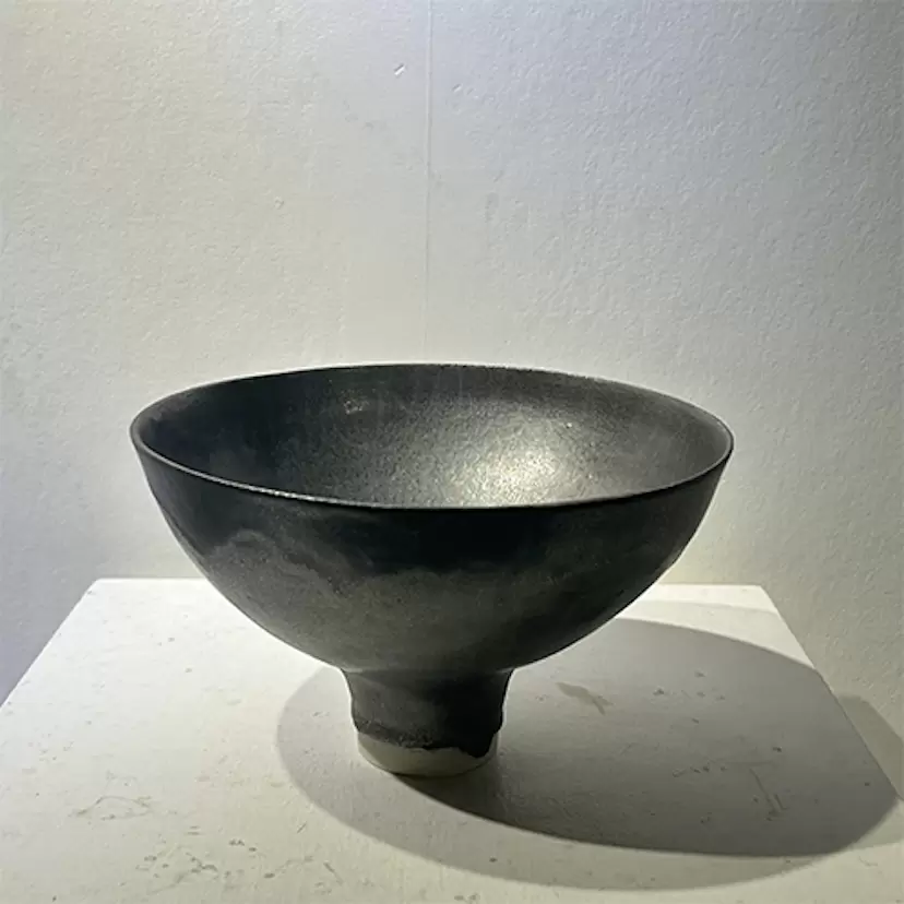 プラチナ菩乳瓷BOWL_LB-B3 by 青木良太 | 現代アートの販売・通販