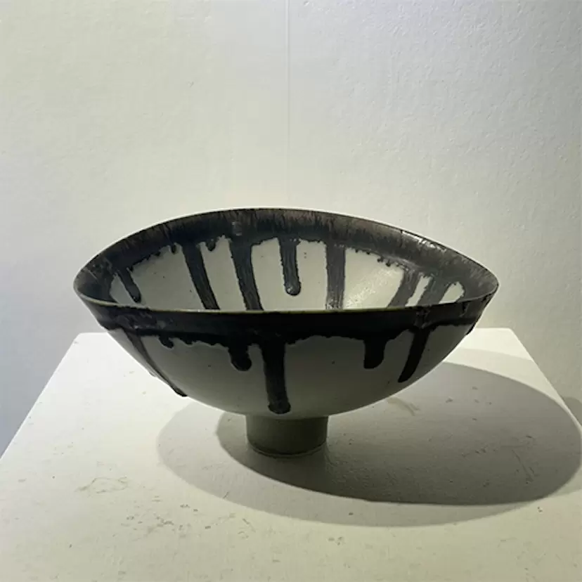 WHITE MILK BOWL_LB-24 by 青木良太