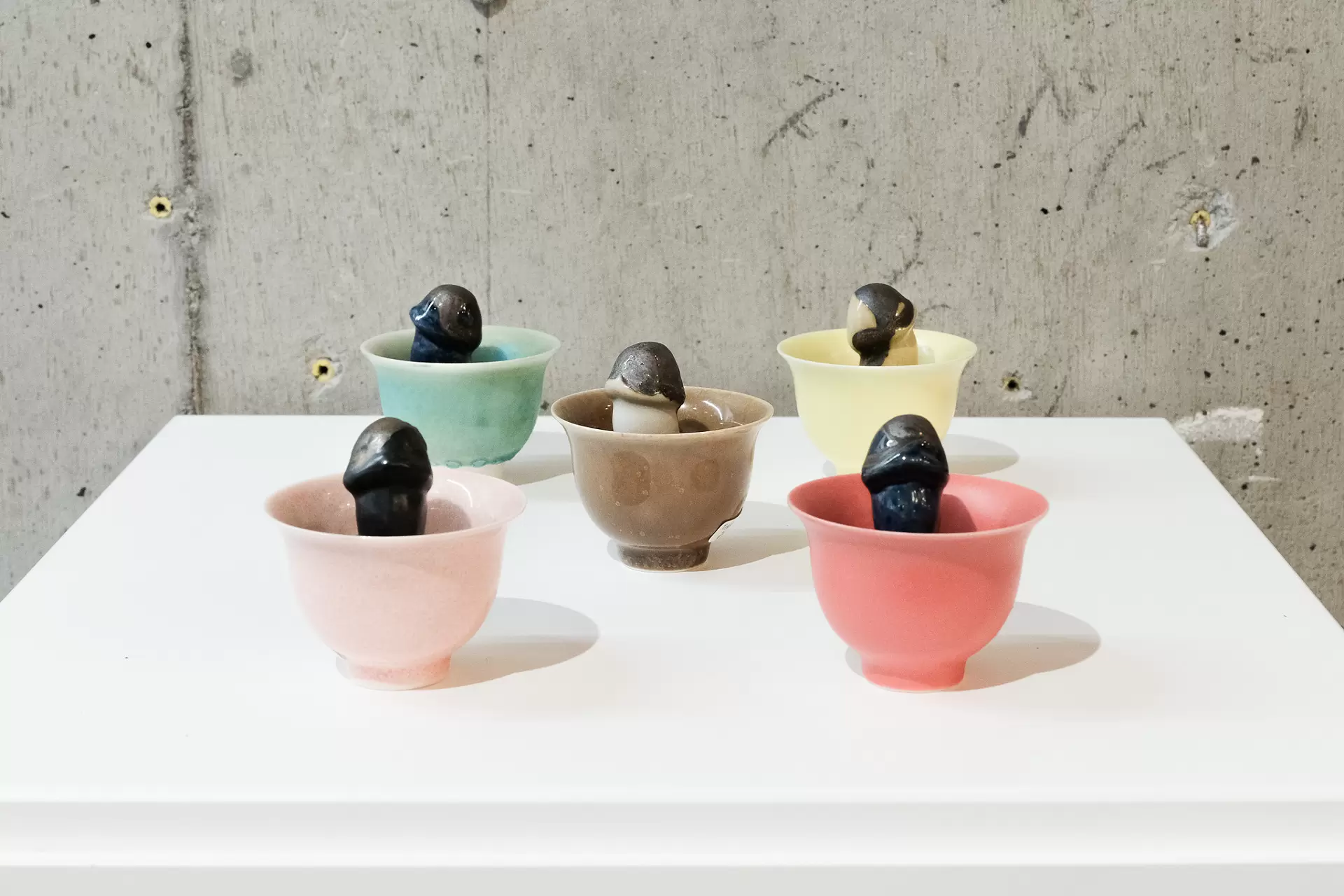 チムチムゴッドミニ盃タレ付き（黄色）_TIMU-ST by 青木良太 | 現代