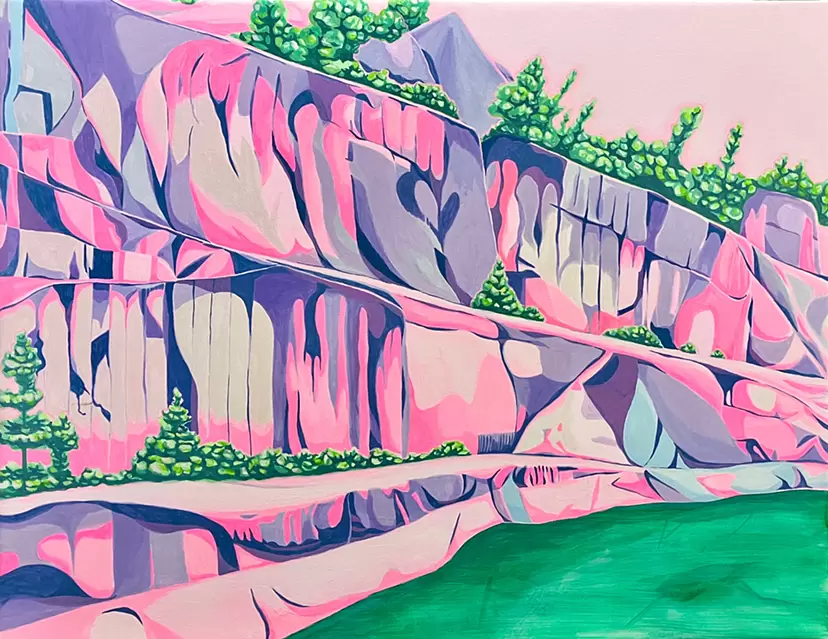 landscape painting_19 by 三好真弓