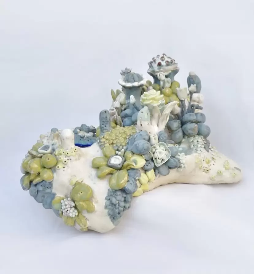ceramic plant-01 by 浅賀ひなた | 現代アートの販売・通販 | ArtSticker