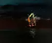 Night swimming (burn)