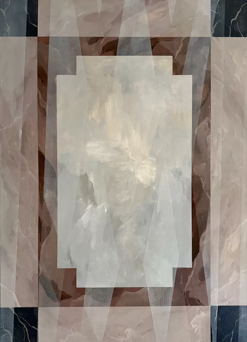 Bamboos on Marble no. 2 by Yusuke Kuriki