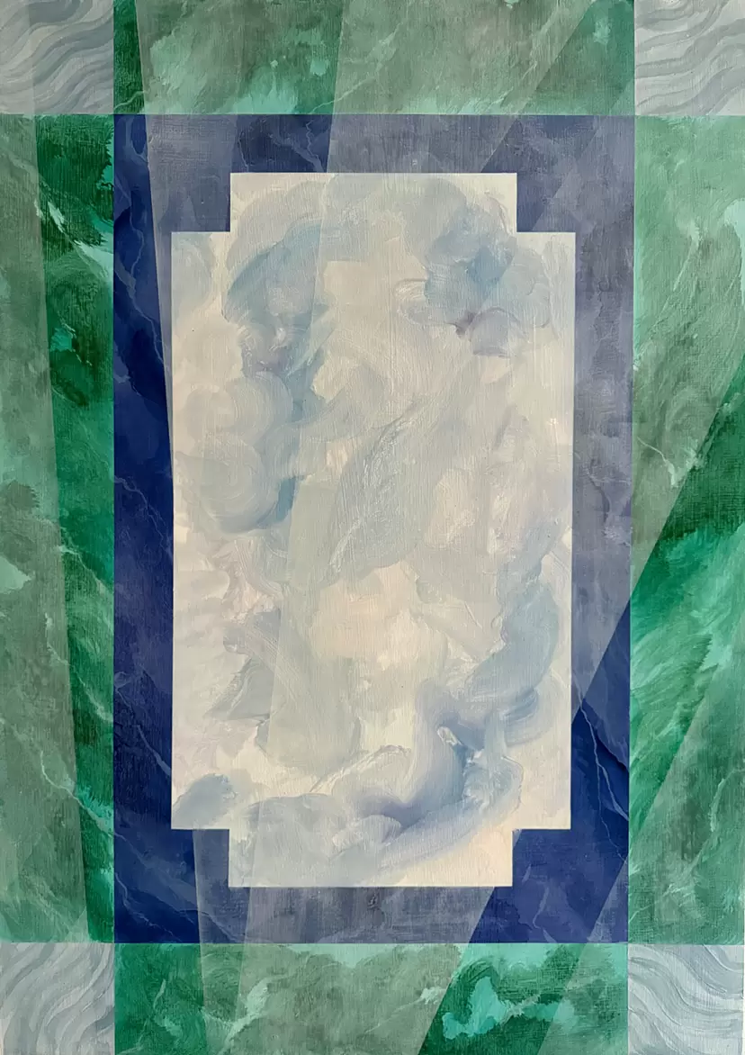Bamboo on Marble no.1 by 栗城優介