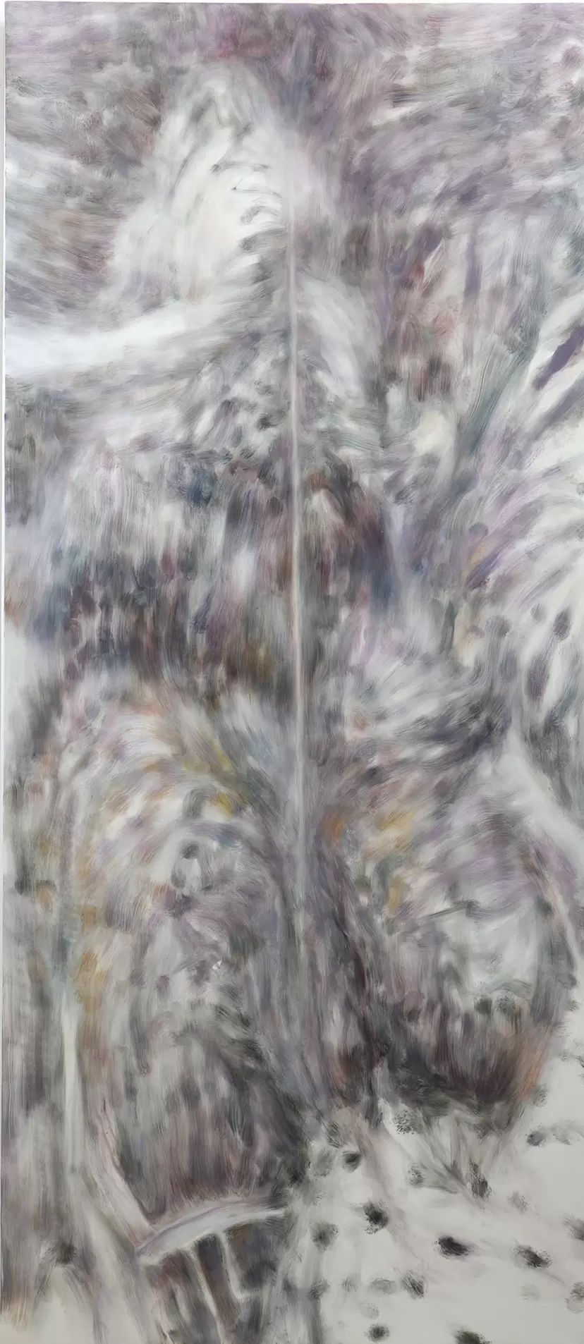 油絵(雪) 絵画 雪降る7 原画 額縁無し 2Lサイズ - メルカリ