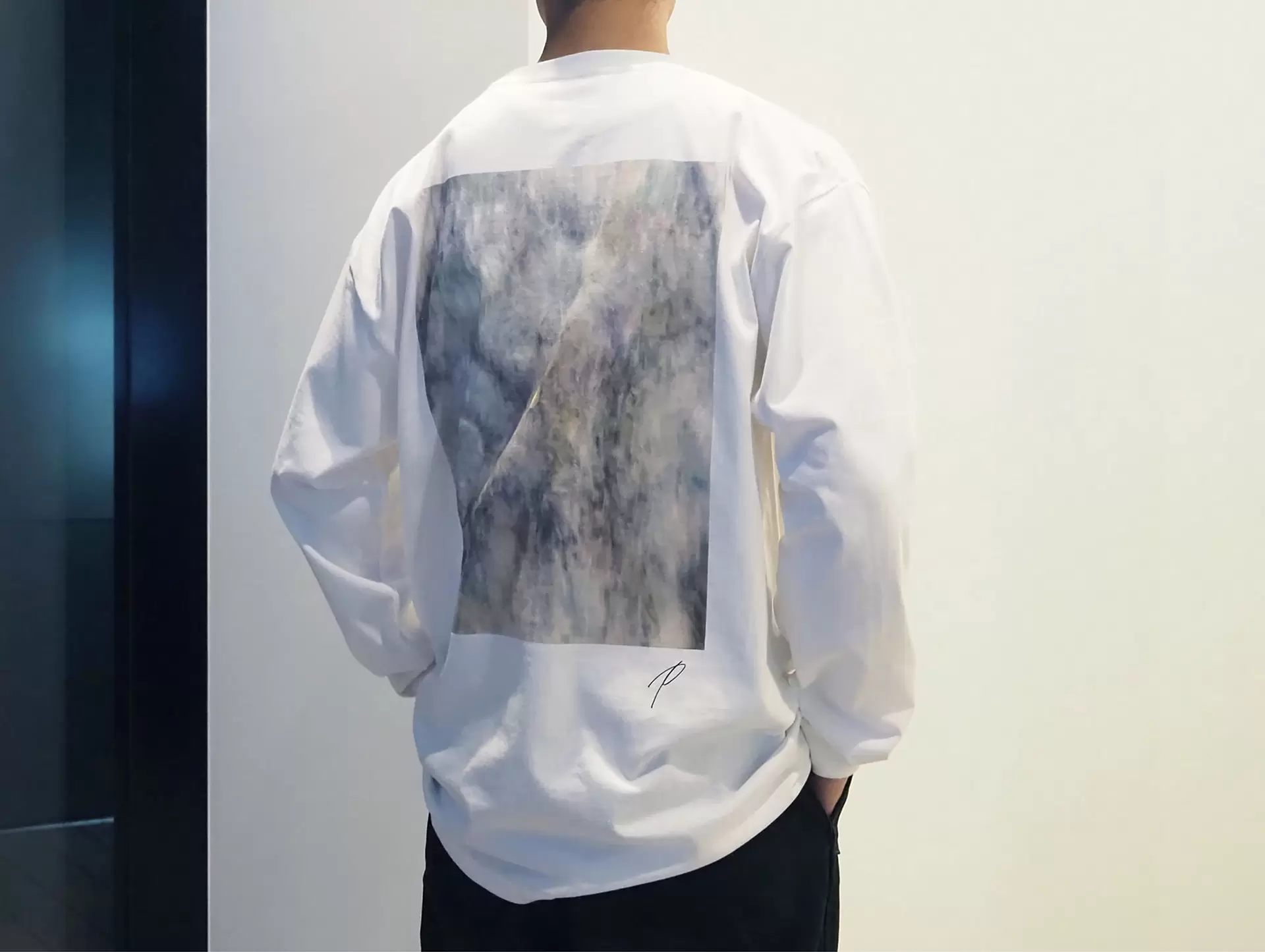 VALLAD WAVELOGO TEE【IO着用】【XLサイズ】新品未開封 XLサイズ【山脇 紘資×Tokyo 8分】Long Sleeve T-shirt by 山脇