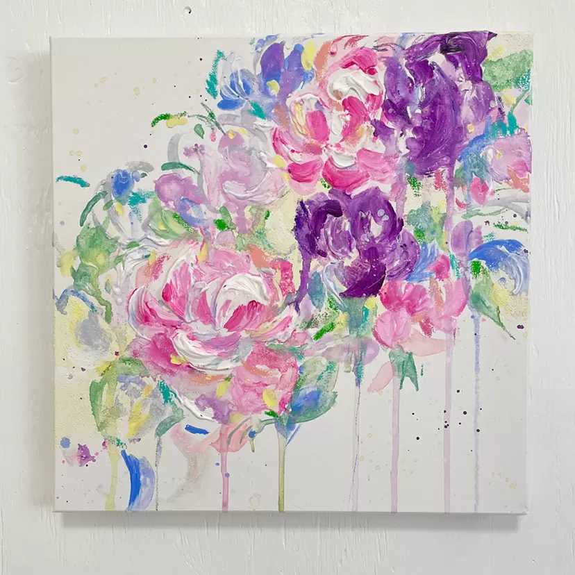 Dancing flowers No.104 by 川西郁美
