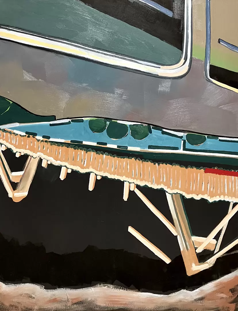 Untitled(The bridge) by 河合郁希