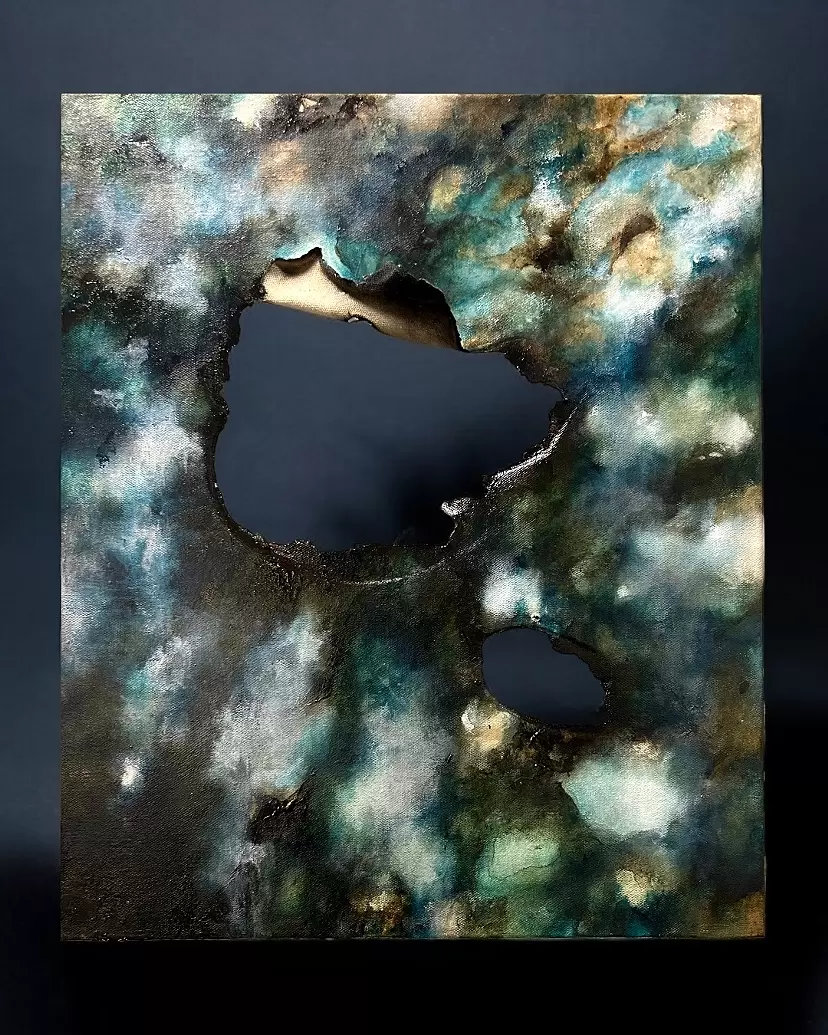 ℏ - particle / void #18 by 淵上 直斗 Naoto Fuchigami | 現代アート