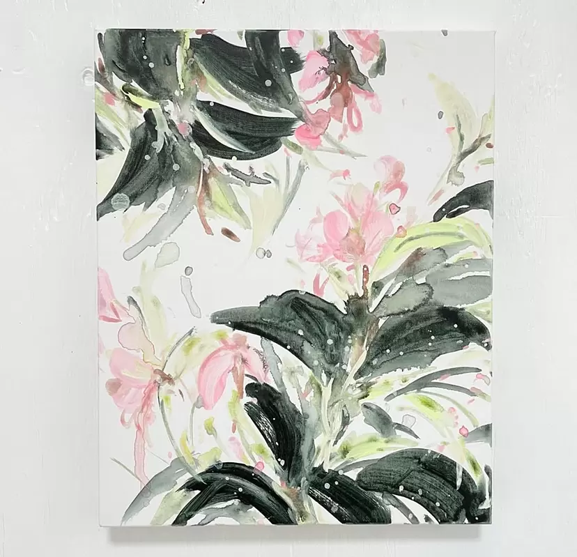 Dancing flowers No.67 by 川西郁美