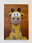 Giraffe waiting