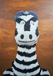 Zebra waiting
