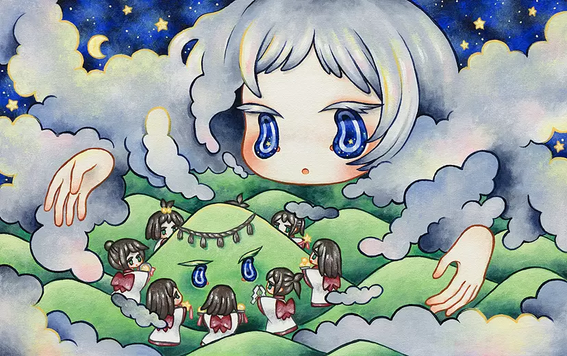 夜迎え by 金田 涼子