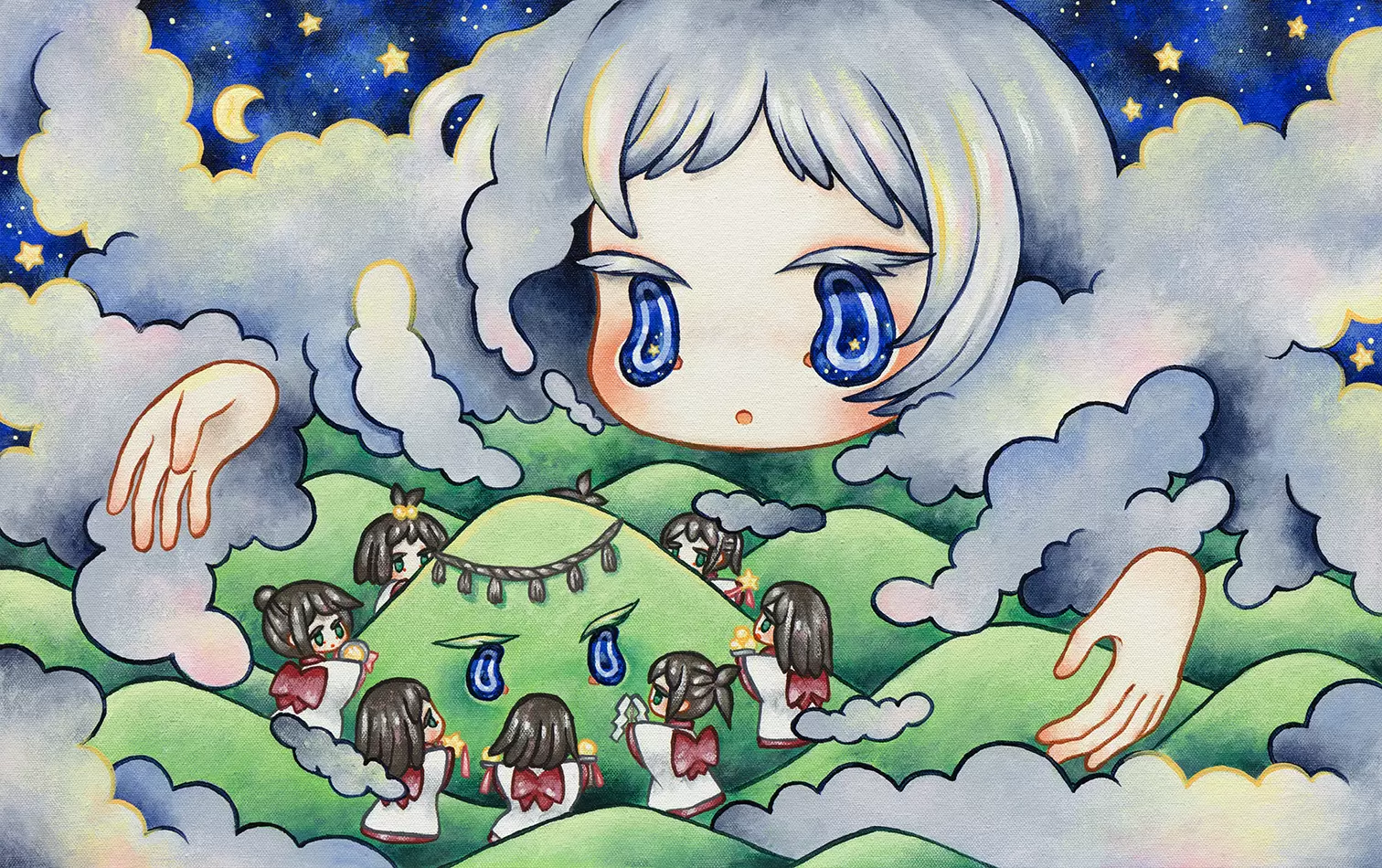 夜迎え