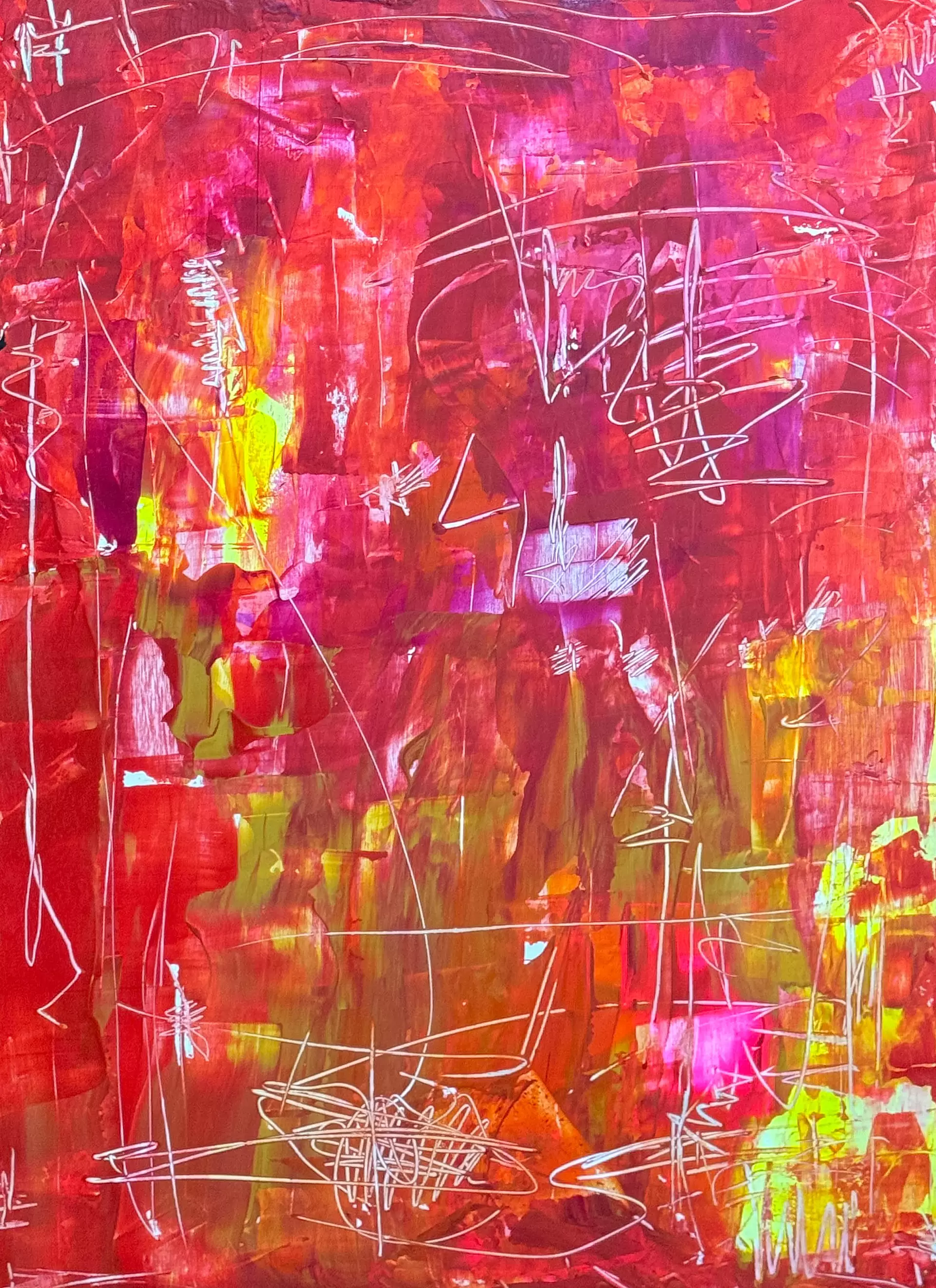 NEURONAL ORGANIZATION(SCRATCH) KIND OF RED