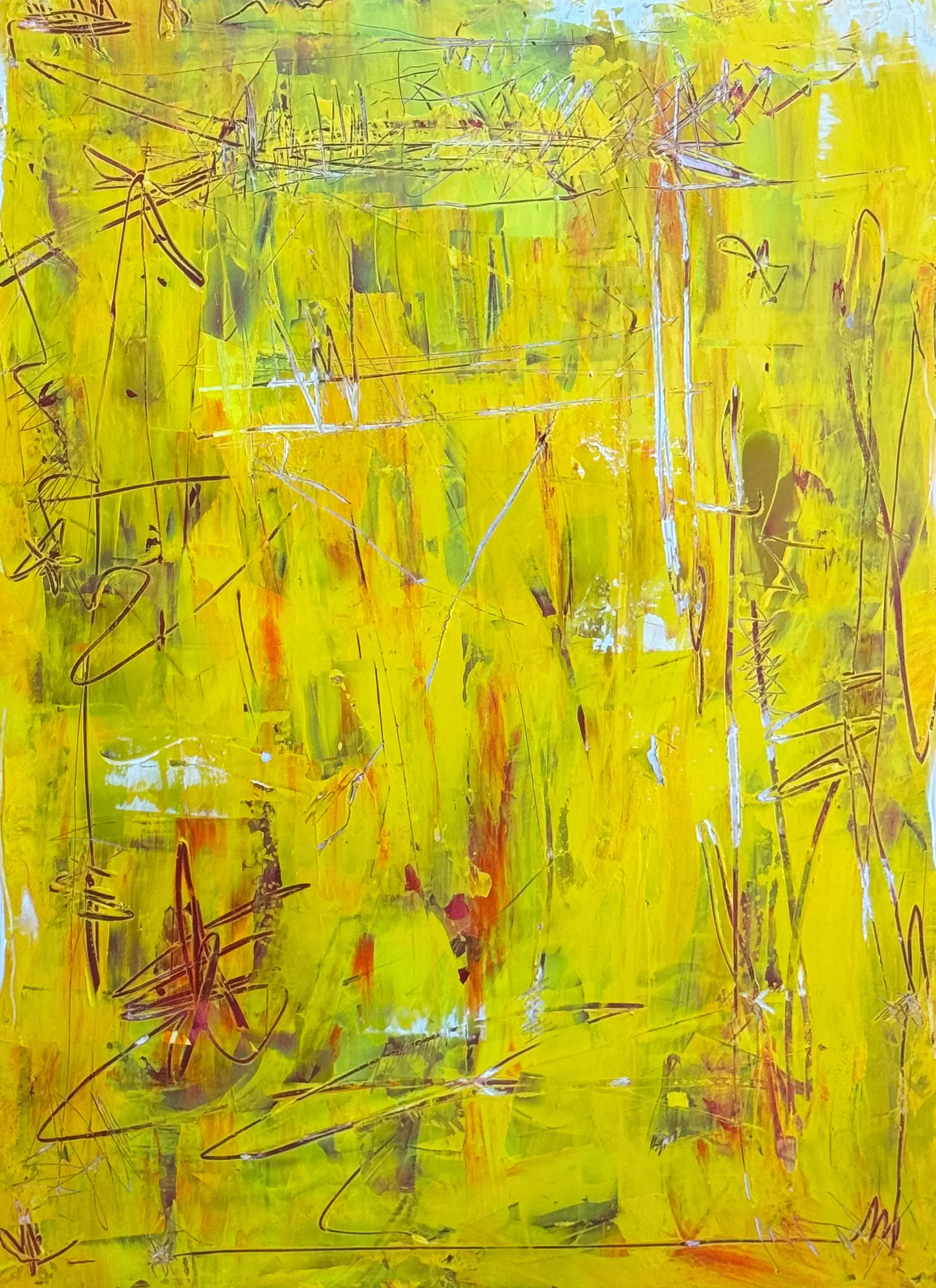 NEURONAL ORGANIZATION(SCRATCH) KIND OF YELLOW