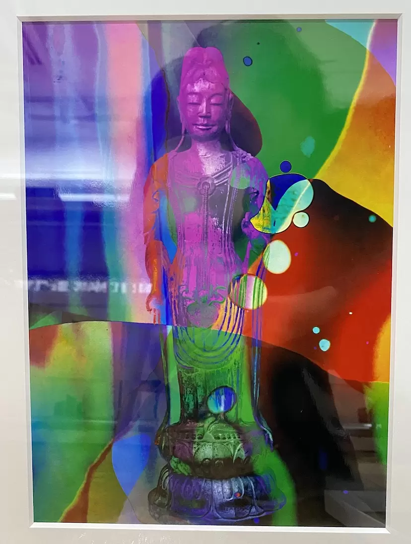 psychedelic Buddha_02 by 佐藤理