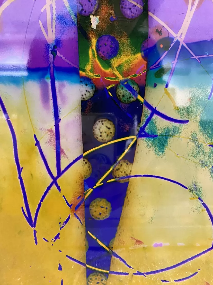 Photography without a camera.Experimental abstract pictorial photograph_05 by 佐藤理