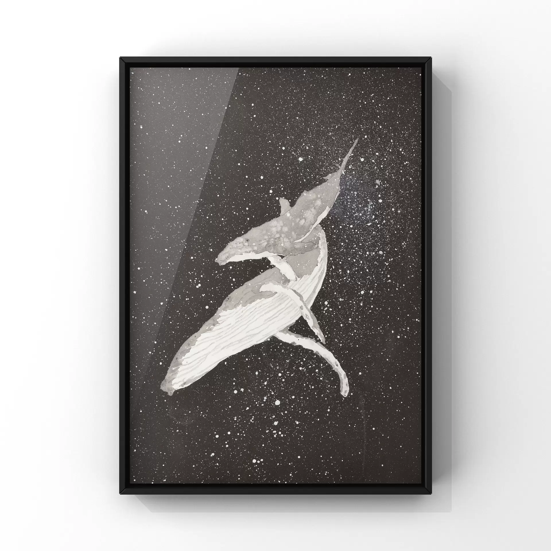 クジラ 親子 by 27wtc | 現代アートの販売・通販 | ArtSticker