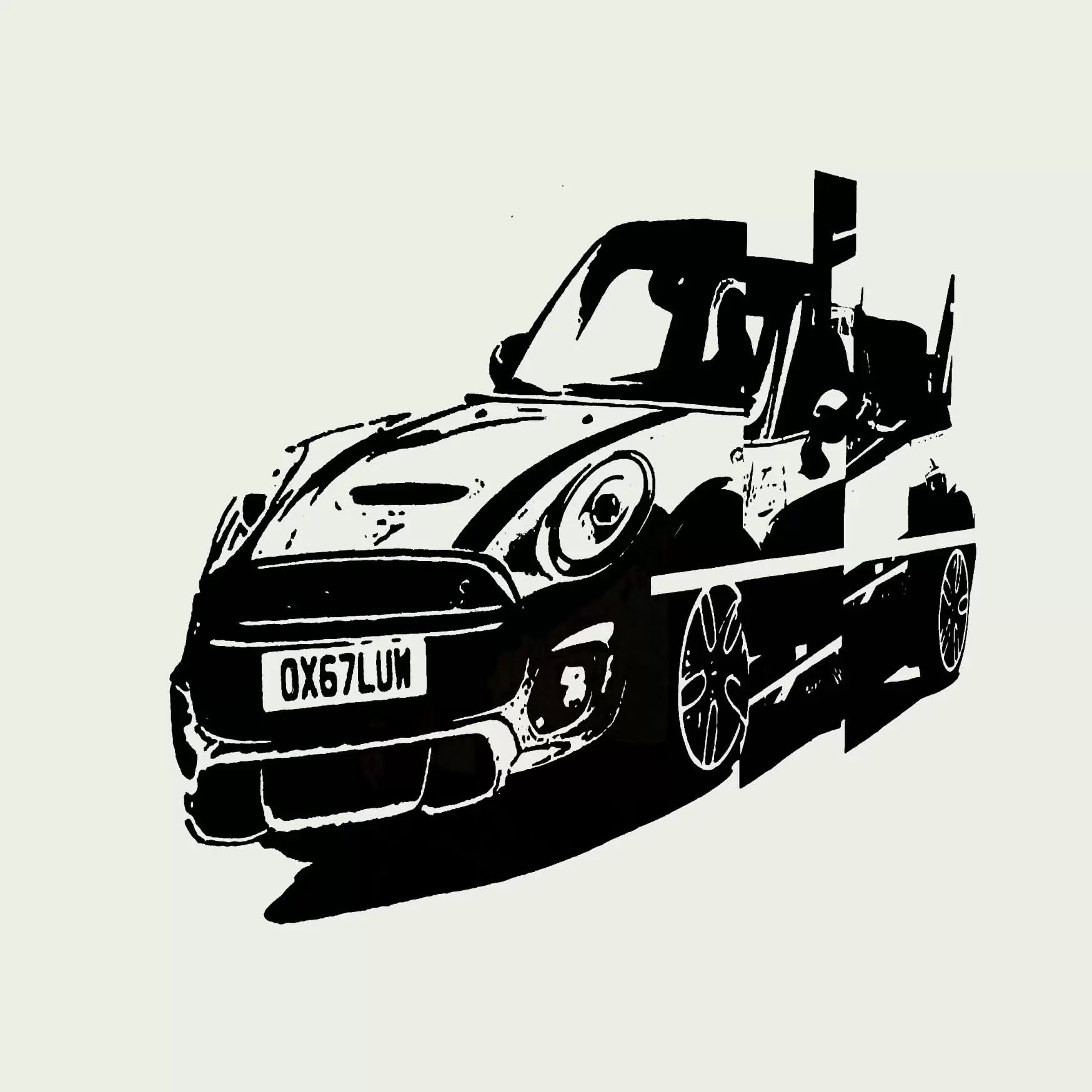 MINI COOPER by HIRANO CHIAKI | 現代アートの販売・通販 | ArtSticker
