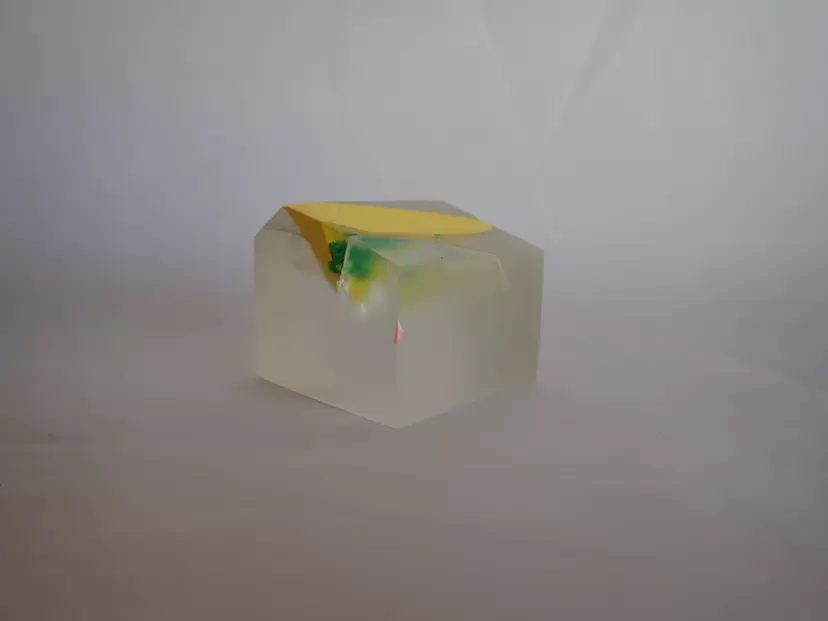 名人 三平 造 陶製 極上彩色手捻 鬼の寒念仏 大津絵 置物 名人