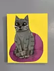 ODDEYES,RUSSIAN BLUE TIGER CAT