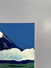 富士山とコスモス