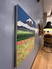 富士山とコスモス